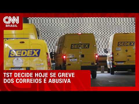 TST julga nesta quinta-feira (24) se greve dos Correios é abusiva | CNN NOVO DIA