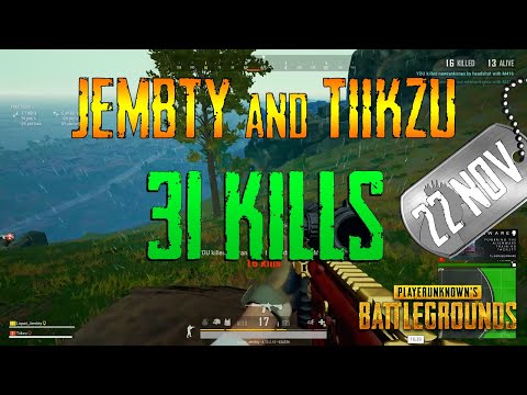 Jembty and Tiikzu | 31 Kills | PUBG