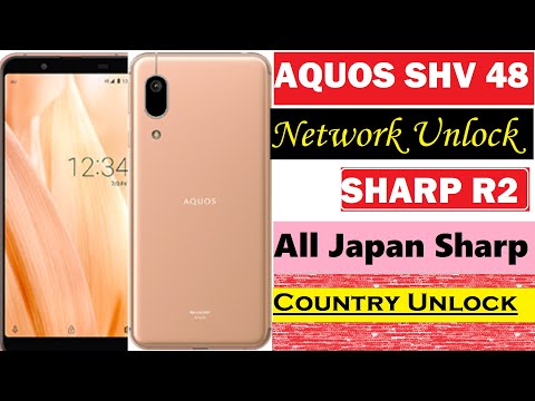 Japan Sharp Model [SHV48] Network Unlock || [Sharp R2] COUNTRY UNLOCK ALL JAPANESE SHARP MODEL