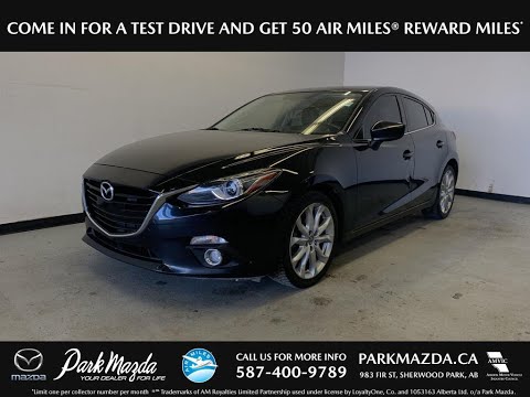 BLACK 2015 Mazda Mazda3  Review   - Park Mazda