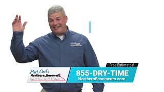 Watch video: Basement Waterproofing, Crawlspace, and Foundation Repair in Hanover, New Hampshire, with Matt Clark's Northern Basement Systems.