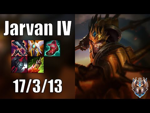 Jarvan IV vs Nidalee JUNGLE - Patch 13.5 euw1 CHALLENGER