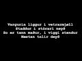 Týr - Torsteins Kvæði (with lyrics) 