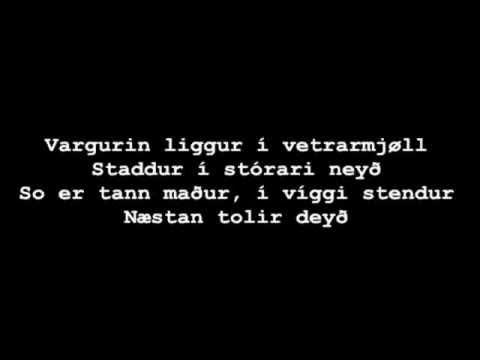 Týr - Torsteins Kvæði (with lyrics)