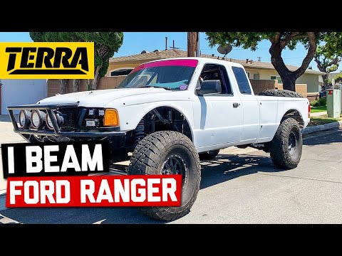 BUDGET built I-Beam FORD RANGER! | BUILT TO DESTROY
