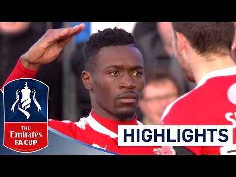 Linganzi Scores a Belter! | Dartford FC 1 - 5 Swindon Town FC | The Emirates FA Cup 2017/18