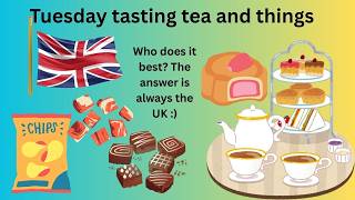 Tuesday Tasting Things - and comparing UK snacks to the USA version @LadybirDloves