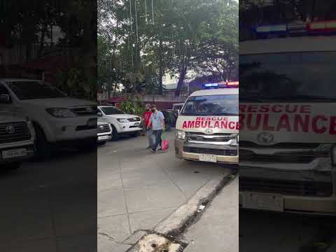 76 Ambulance 1 - Responding to a 10-52 at Heritage Hotel, Pasay City.
