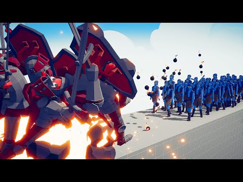50x BOMBER ARMY 💣 vs ⚔️ EVERY UNIT - Totally Accurate Battle Simulator TABS