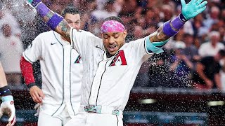 BALLGAME! Ketel Marte CRUSHES a walk-off home run for the D-backs against the Dodgers! ????