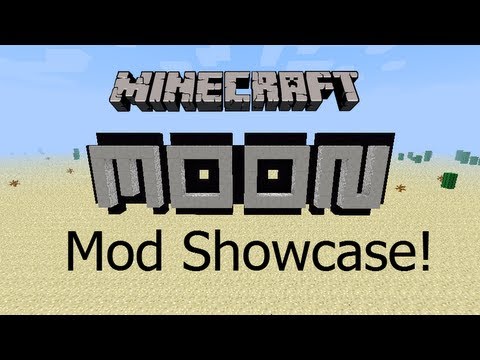 MINECRAFT TO THE MOON! ("The Moon v1.1" Minecraft Mod...