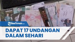 Seorang Pria Dapat 17 Undangan Pernikahan dalam Satu Hari, Tertumpuk di Teras Rumah