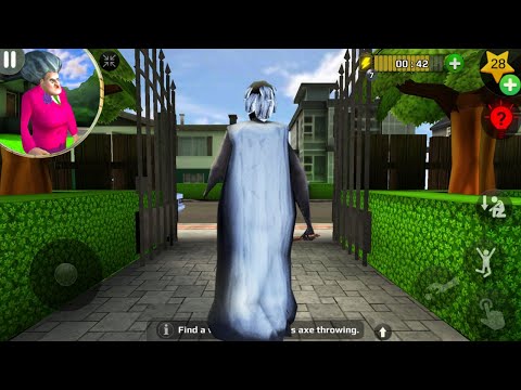 GRANNY  in Special Level New Update on Scary Teacher 3D Game Mod Android IOS