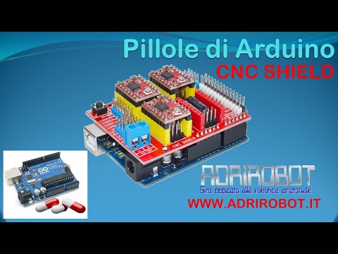 Test shield CNC con Arduino