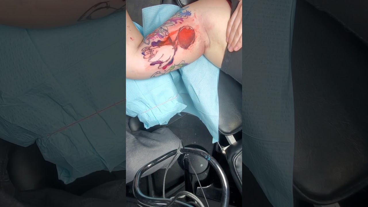 Disney sleeve In water color