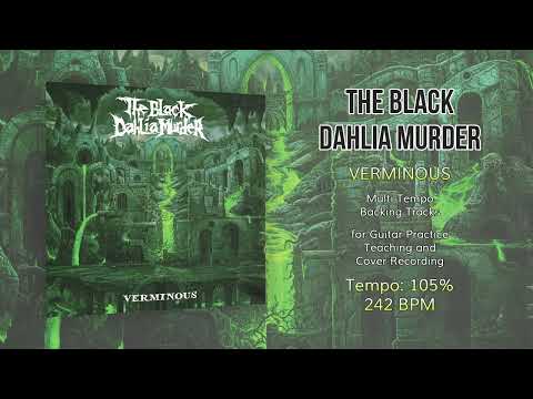 THE BLACK DAHLIA MURDER - Verminous - 105% Tempo (242 BPM) Backing Track