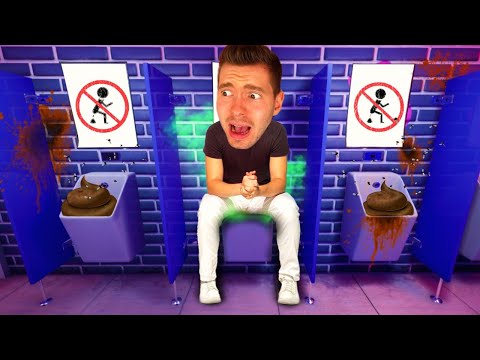 LIPÃO CAGÃO (Parte 2) - Fiquei PRESO NO BANHEIRO (Toiled Chronicle)