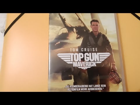 Top Gun Maverick DVD unboxing