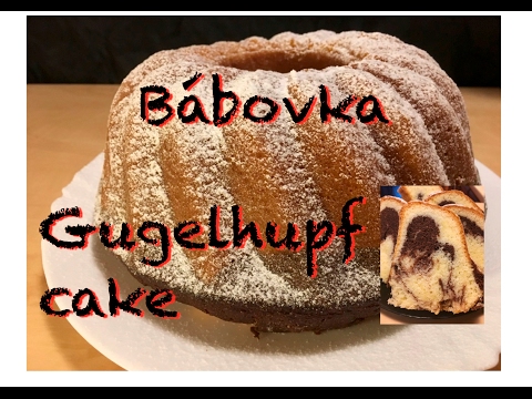 czech MARBLE CAKE/GUGELHUPF | nejlepší BÁBOVKA