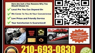 Mobile Mechanic San Antonio TX 210-693-0830 Auto Car Repair Service
