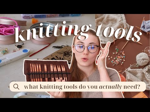 my HOLY GRAIL knitting tools 🧶💌 my favorite needles + notions, recs for beginners & must-haves
