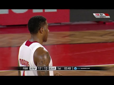 Carlos Morais: Highlights  SL Benfica vs Bakken Bears | 15/11 - FIBA EUROPE CUP