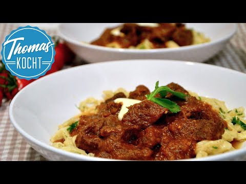 Leckeres Gulasch kochen / Thomas kocht