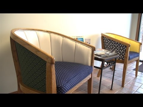 How to Reupholster a Channel Back Chair (Channeled Foam Method)