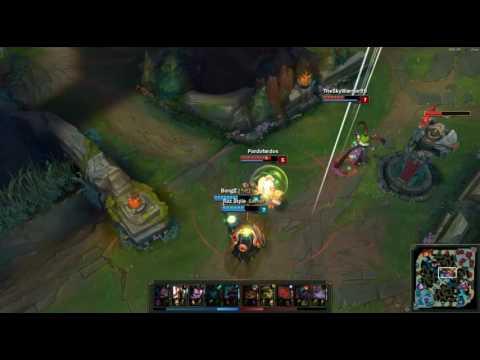 Poppy 200 IQ play (League of Legends)