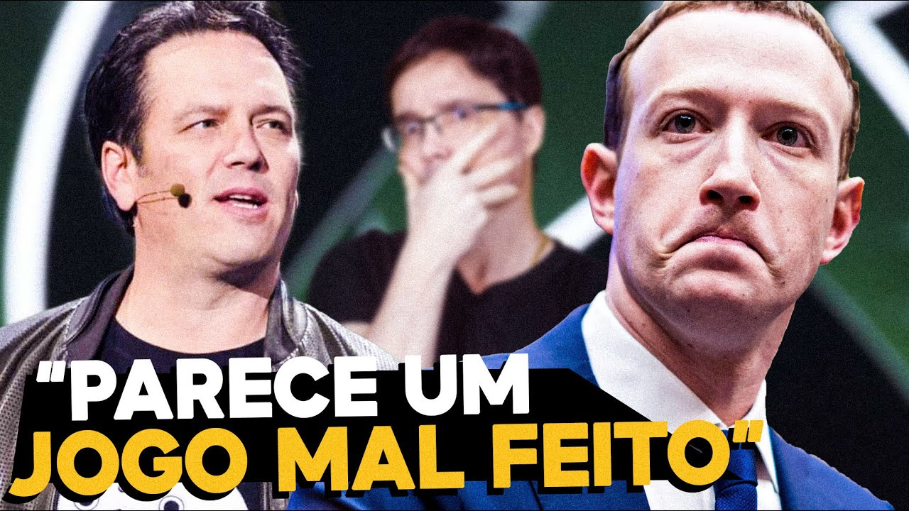 VIDEOGAME MAL FEITO? CHEFE DA XBOX DESCE A LENHA NO METAVERSO!
