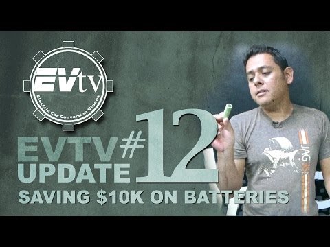 DIY EV lithium Batteries using recycled Tesla 18650 cells