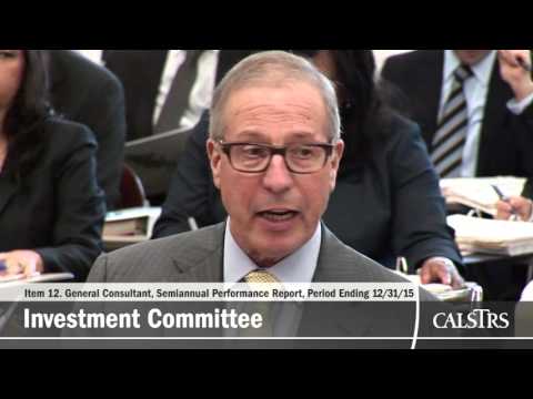 Teachers' Retirement Board April 2016 - Investment Committee (Part 1 of 4)