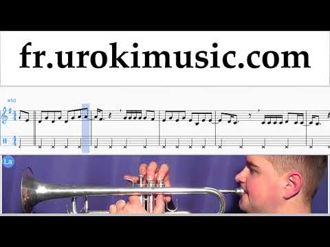 Cours de Trompette Carlos Vives, Sebastian Yatra - Robarte un Beso Tuto Partitions Partie#2 um-i829