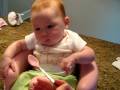 Abigail Eats Solids