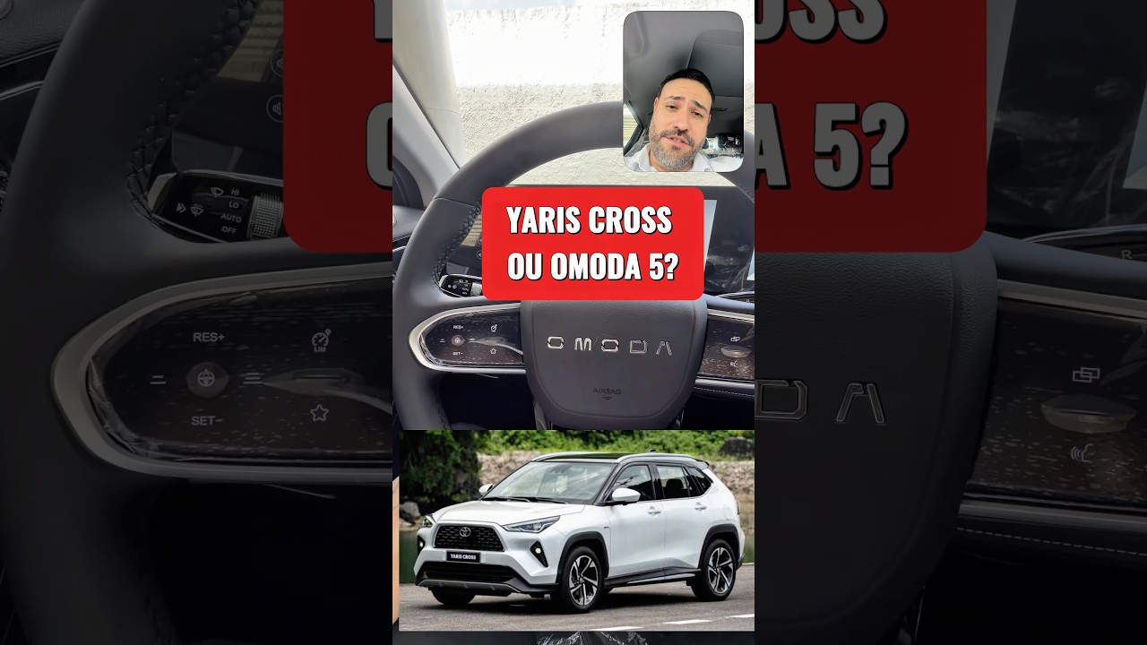 YARIS CROSS OU OMODA 5? #yariscross #omoda5