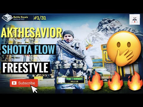 AKTHESAVIOR - SHOTTA FLOW FREESTYLE (CALL OF DUTY VERSION)