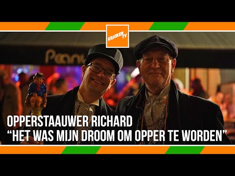 Richard zijn droom komt uit: Opper zijn van C.V. De Verrekesstaawers - KruikenTv Kruikenstad