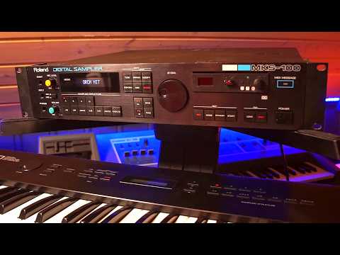 Roland MKS-100 Digital Sampler 1986 12 Bit Rare Classic image 5