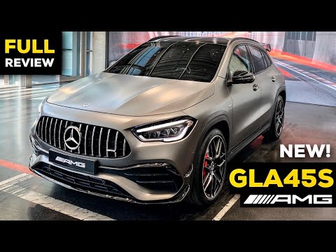 2021 MERCEDES GLA 45 S AMG Full Review BRUTAL 4MATIC+ Exterior Interior Infotainment