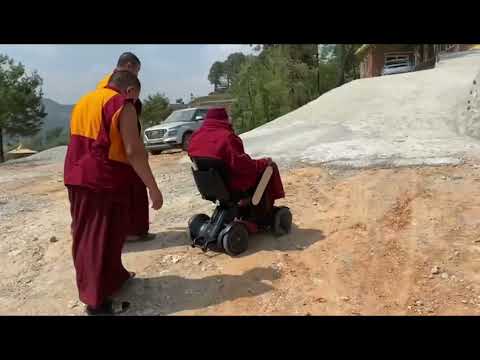 H.E. Yongdzing Lopon Tenzin Namdak Rinpoche, recently captured video  #lopontenzinnamdak #bonmaster