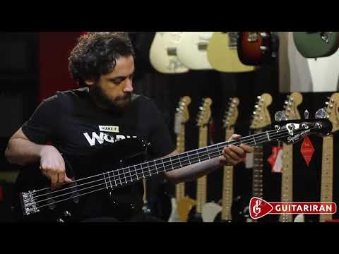 Squier Deluxe Jazz Bass IV Active - Arash Saeedi