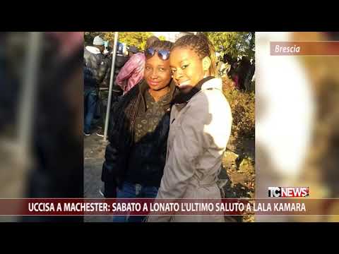 Killed in Manchester: Lala Kamara's final farewell in Lonato on Saturday