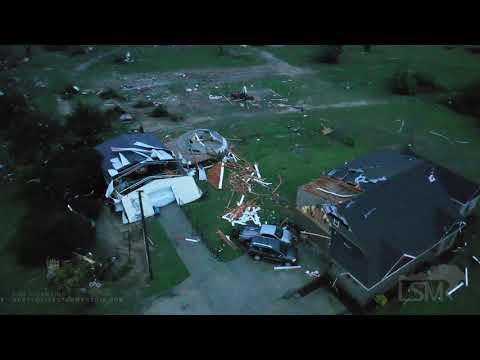 03-17-2021 Billingsley, AL - Strong Tornado Destroys Homes