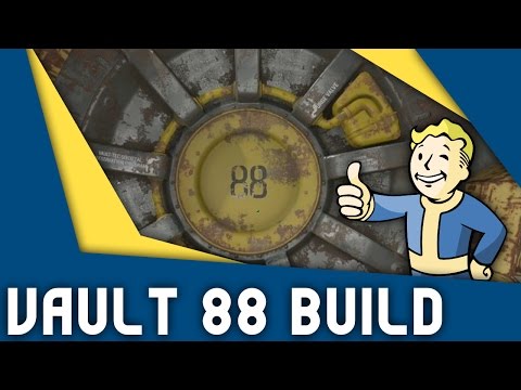 Fallout 4 Let's Build | Vault 88 | Part 1 - Atrium & Overseer's Office