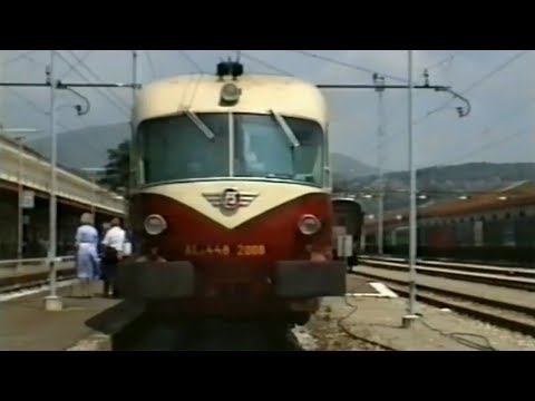 Il mitico TEE Breda FS in esposizione a Luino nel 1990