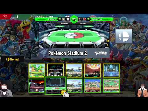 SillyVac 2 - SSBU - motherfan (Mii Brawler) vs KyoKyle (Luigi)