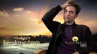 Rob Pattinson speaks of his final scene with Kristen Stewart | Twilight Breaking Dawn Part 2