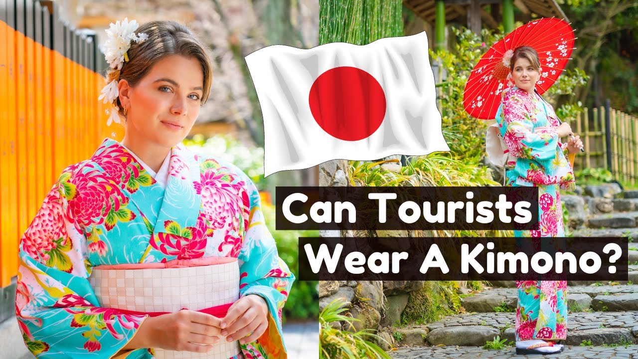 A traveler experiences Kimono photoshoot in the heart of Kyoto.