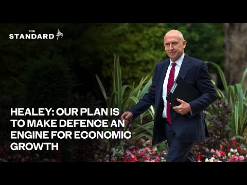 Defence Secretary John Healey unveils new strategy to make UK defence an “engine for growth”