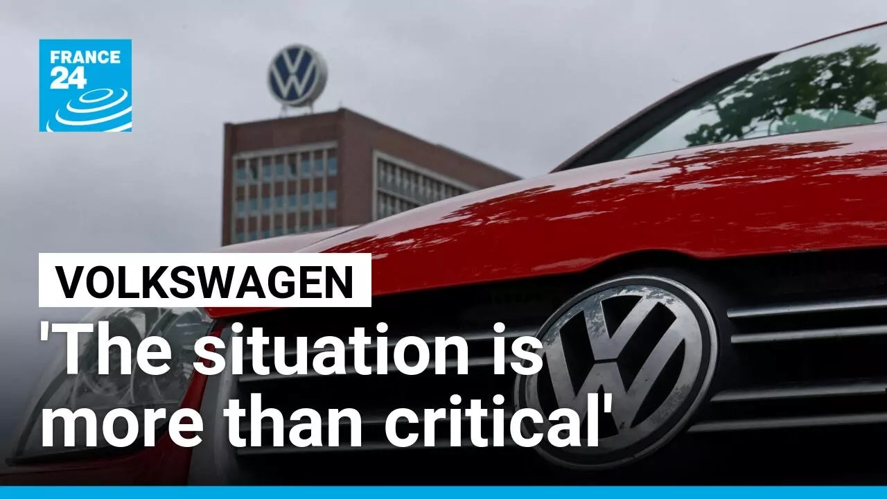 Volkswagen CEO warns Germany's auto industry faces existential crisis from Chinese competition